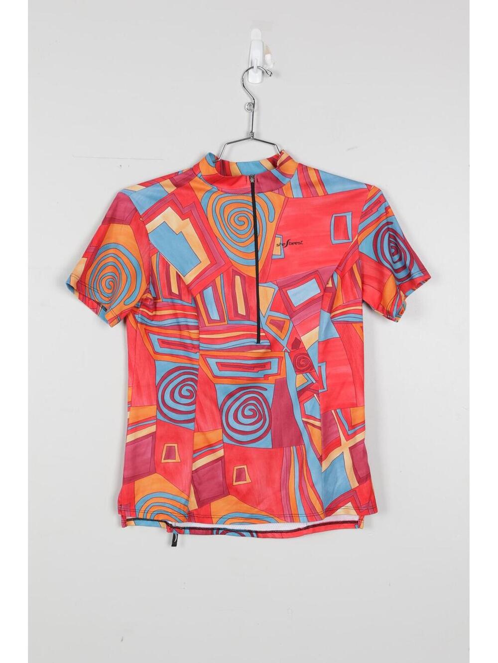 00's Shebeesi Abstract Art Cycling Jersey